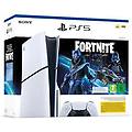- ps5 console 1tb standard slim white cobalt star fortnite bundle ita