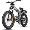 mountain bike elettrica x24 da 24 pollici con batteria 48v29. 2ah
