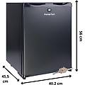 mini frigo da incasso 36l bivalente 220v 12v con chiave ptf36lad