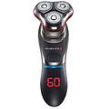 rasoio xr 1570 r9 rasoio rotante trimmer nero rosso