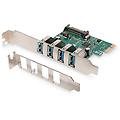 scheda ds-30221-1 pcie usb 3. 0 4 porte