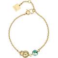 bracciale con coccinella e perlina