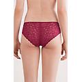 slip in pizzo a vita bassa donna viola taglia 2