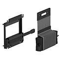 optiplex micro and thin client vesa mount w/adapter bracket dell-4vp09