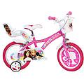 dino bikes. bicicletta bambina 16 barbie 5-7 anni rosa bici bambino ritiro gratis