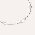 bracciale silver elegance argento rodiato cubic zirconia collezione silver elegance bianco