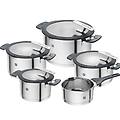 set di pentole per induzione in acciaio inox linea simplify 5 pezzi