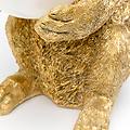 lampada da tavolo sweet rabbit color oro altezza 15 cm e27