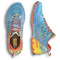 bushido iii gtx scarpe trail running uomo light blue/orange 42 eu