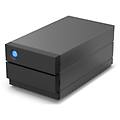 2big raid usb-c 40tb array di dischi desktop nero (sthj40000800)