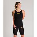 custumi da gara donna black-black-gold fina approved