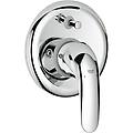 miscelatore doccia incasso 2 vie euroeco cromo cartuccia ø 46 mm 32747000