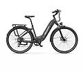 bicicletta elettrica ot05 pro 250w 36v 22 5ah 28 grigio