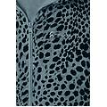 felpa cropped con zip e cappuccio animalier leopard animalier on blue donna xxs