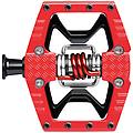 crankbrothers. pedali doubleshot rosso nero pedali ritiro gratis
