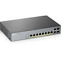 switch 8 porte gigabit poe budget 130w gs1350-12hp-eu0101f