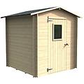 regis 198x198 casetta da giardino in legno con finestra frontale 198x198x216 cm