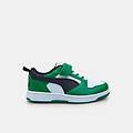 sneaker da bambini rebound v6 lo ac+ ps verde