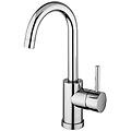 miscelatore lavabo con canna orientabile serie birillo bi078cr cromato ottone