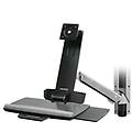 styleview sit-stand combo arm 61 cm (24") alluminio (45-266-026)