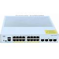 cisco systems catalyst 1300-16p-4x 20-port switch poe+ (120w) stackable ra...