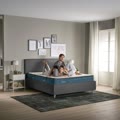 materasso mira doppio strato in memory e pillow topper lavabile