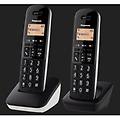 Panasonic Kx Tgb612jt Telefono Dect Identificatore Di Chiamata Nero Bianco