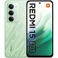 smartphone redmi 15 5g 8gb 256gb 6. 9 fhd+ 144hz 7000mah dual sim nfc wavy green