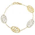 bracciale donna oro giallo bianco gl100263
