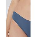 slip brasiliano sgambato taglio vivo in microfibra donna blu tamaño xs