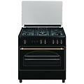 - cucina a gas ru9060n 5 fuochi forno a gas 90 x 60 colore antracite
