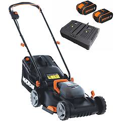 Worx Promo Wg743e Tagliaerba A Batteria 2x20v/4ah Taglio