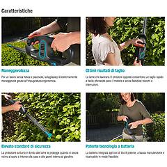 Gardena Easycut Li Tagliasiepi Elettrico A Batteria Al