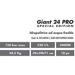 Lavor Giant 24 Pro Idropulitrice Ad Acqua Fredda 150 Bar
