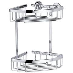 Tesa Organizer Per Doccia Per Parete Aluxx Cromato