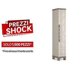Keter Armadio Alto Excellence In Polipropilene Beige