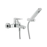 Nobili Acquaviva Vv103110cr Rubinetto Vasca A Parete Cromato
