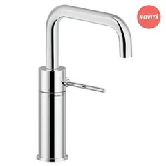 Nobili Miscelatore Per Lavabo Monocomando Con Bocca Girevole.