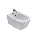 ceramica globo bidet sospeso in ceramica 55x36 cm globo genesis gns09bi bianco ceramica