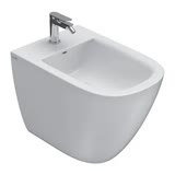 Ceramica Globo Stockholm Bidet Multi 1foro Filo Parete Con Fissag