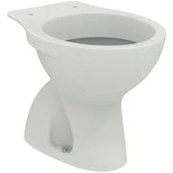 ideal standard vaso serie eurovit terra scarico pavimento in ceramica bianca
