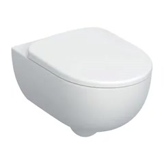 Geberit Selnova Wc Sospeso Rimfree Con Sedile Bianco Lucido