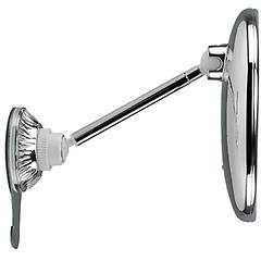 macom sensation 229 specchietto per trucco ventosa rotondo cromo