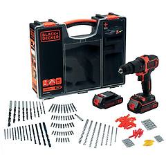 Black And Decker Trapano A Percussione A Batteria Bdchd18boa-qw