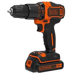 Black And Decker Trapano-avvitatore A Percussione Con Doppia Batteria