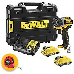 Dewalt Dcf601d2 Trapano Avvitatore A Batteria 1/4"