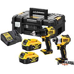 Dewalt - Trapano A Percussione Dck2062m2t-qw 18 V 190 Nm