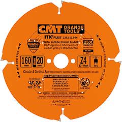 Cmt Lama ø160 Mm 4 Denti ø Foro 20 Mm
