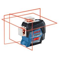 Bosch Laser Lineare Gll 3-80 C Con Batteria 1x 2. 0 Ah