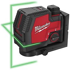 Milwaukee L4 Cll-301c Livella Laser Verde Ricaricabile Usb